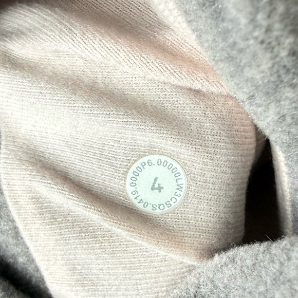 Lululemon Go Forward Pullover Heathered Pink Bliss Grey Size 4 - Picture 7 of 9